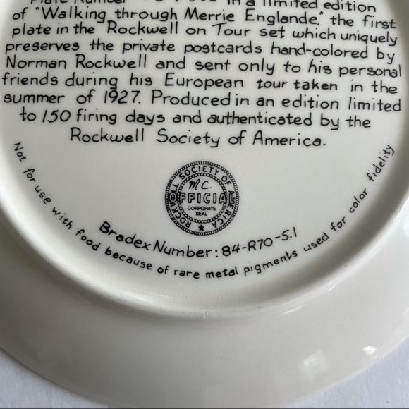 Walking Through Merrie Englande Norman Rockwell - Picture 6 of 6